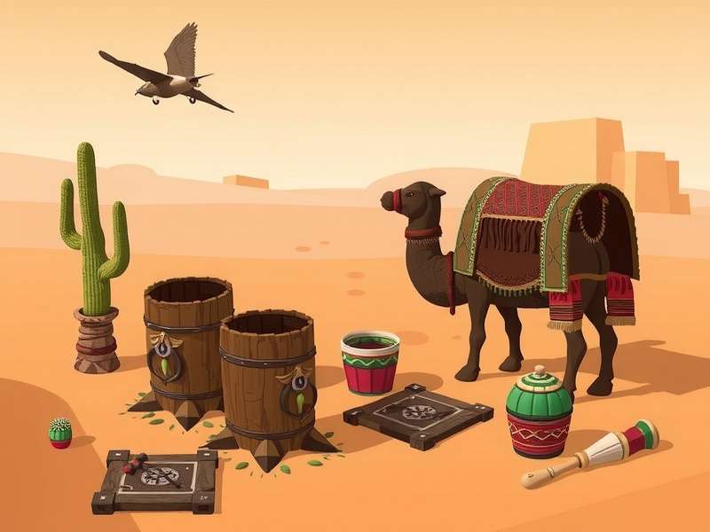 Indian-Themed Items in Desert Dominator